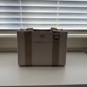 Lululemon Athletica Beige and Tan Tote Bag